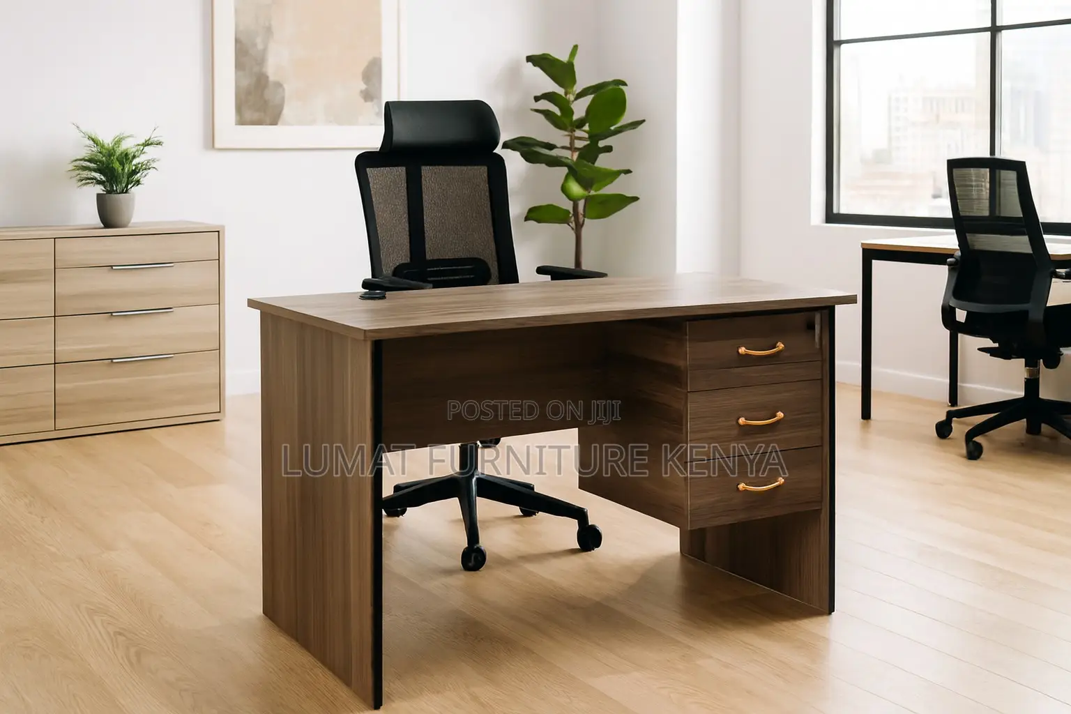 3 Drawer Home Study Desk