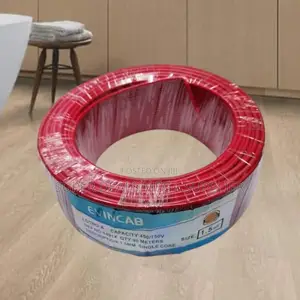 Evin Flexible Red 1.5mm 90m Easy Installation Wiring Electrical Cable