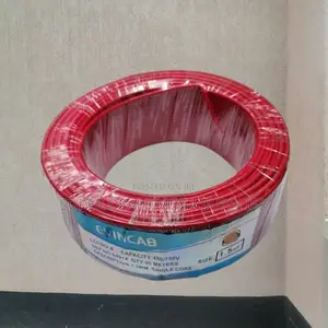 Evin Durable Insulation Red 1.5mm 90m Roll Wiring Electrical Cable