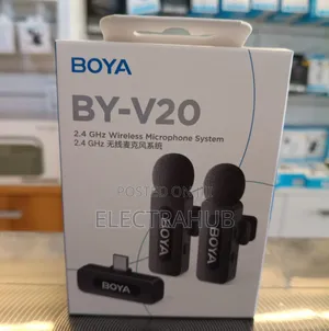 Boya by-V20 Wireless Mic Brand New Sealed