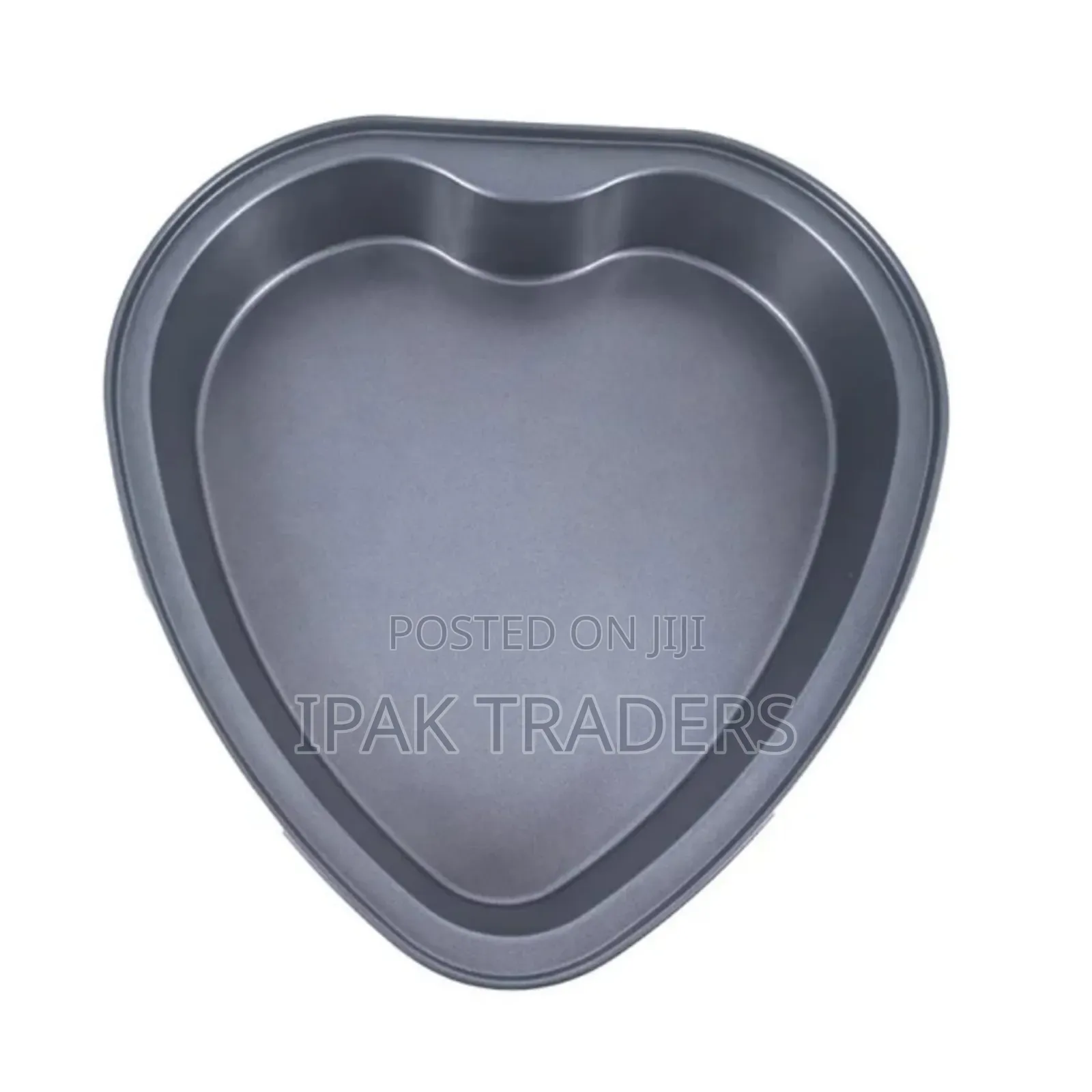 Metallic Heart Shaped Baking Tin
Size ; 28cm 
Non Stick