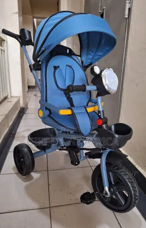 4in1 Baby Stroller Bike Rubber Tire Stroller Rotateable Baby Stroller