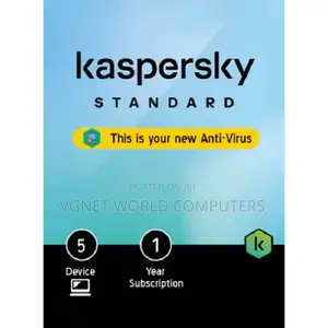 Kaspersky Standard Antivirus 5 Users 1 Year License