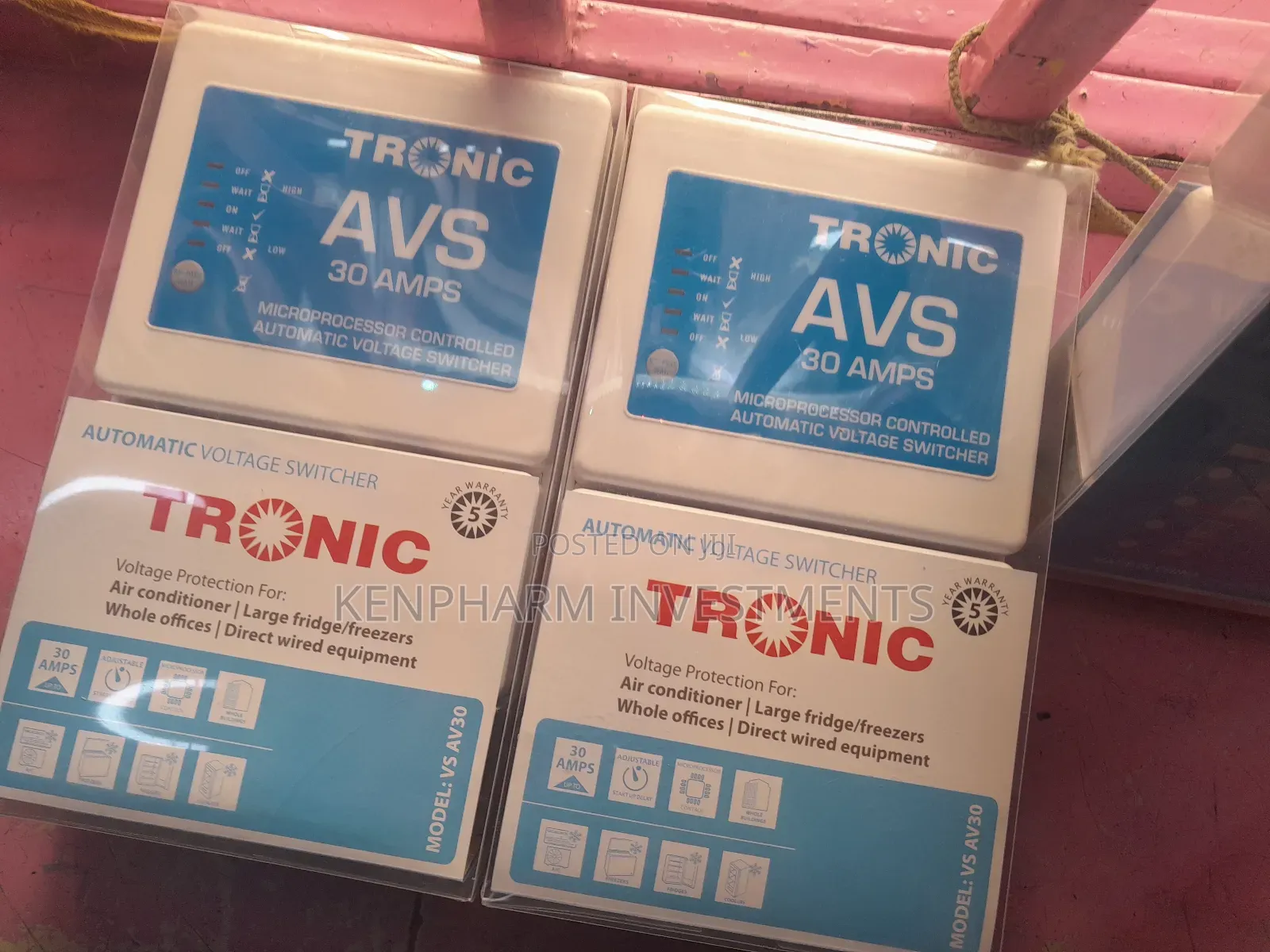Freezers Automatic Voltage Protector Avs 30 Tronic