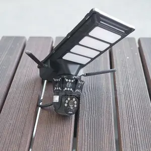 Live View Video Streaming 4g PTZ Security Camera Solar Street Light