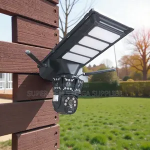 Easy Installation 4g PTZ Smart Home Security Camera Solar Street Light