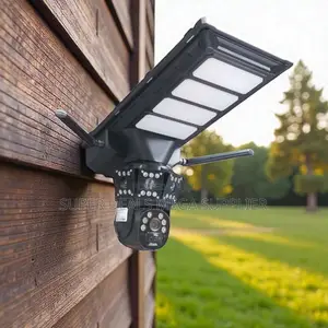 Maintenance Free 4g PTZ Smart Security Surveillance Solar Street Light