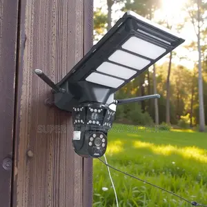 Cost Effective 4g PTZ Outdoor Surveillance Camera Solar Street Light
