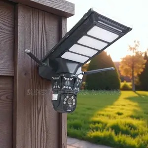 High Functionality 4g PTZ Outdoor Smart Surveillance Solar Streetlight