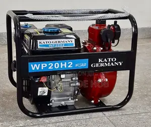 Wp20h2 Kato Germany Water Pump High Pressure 2 Inches 7.5hp Engine