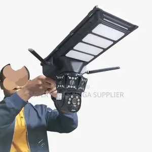 Plug and Play 4g PTZ Security Surveillance Camera Solar Street Light