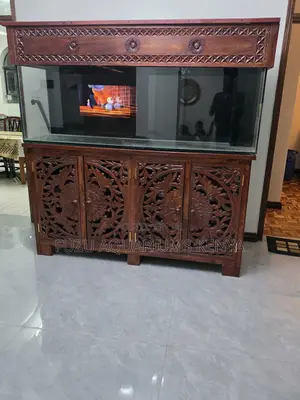 Instant Aquarium Kit: Solid Hardwood Bottom Filtration, Fully Stock