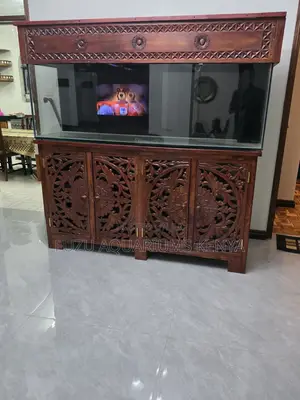 Where Craftsmanship Meets Aquatic Life: 6ft the Hardwood Aquarium
