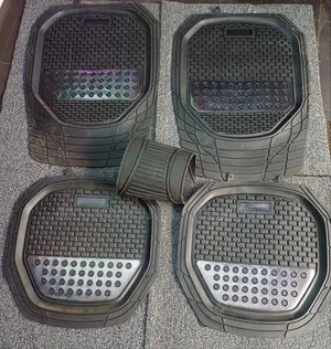 Floor Mats Balck-Chrome