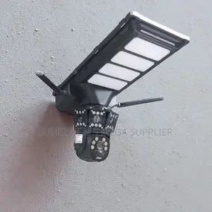 4g PTZ Outdoor Security Camera Solar Street Light With Night Vision