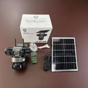 12mp 4g Solar PTZ Camera V380 Pro Triple Lens With Night Vision