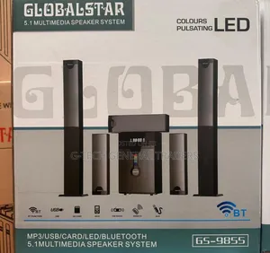 Globalstar 5.1ch Multimedia Home Theater Speaker System