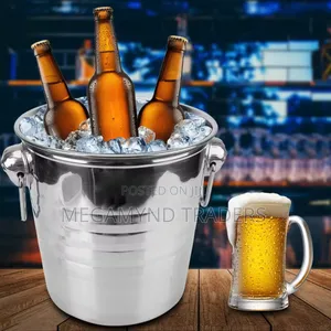 Stainless Steel Ice Bucket 5ltr / Beer Bucket