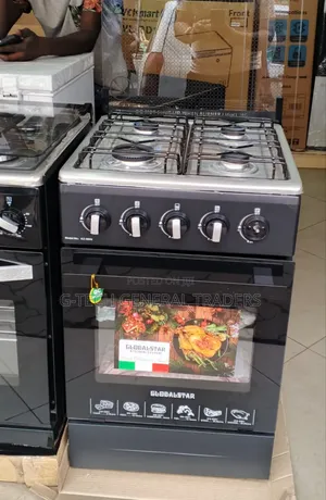 Globalstar 4gas 50cm By 55cm By 84cm Standing Cooker/Gas Oven