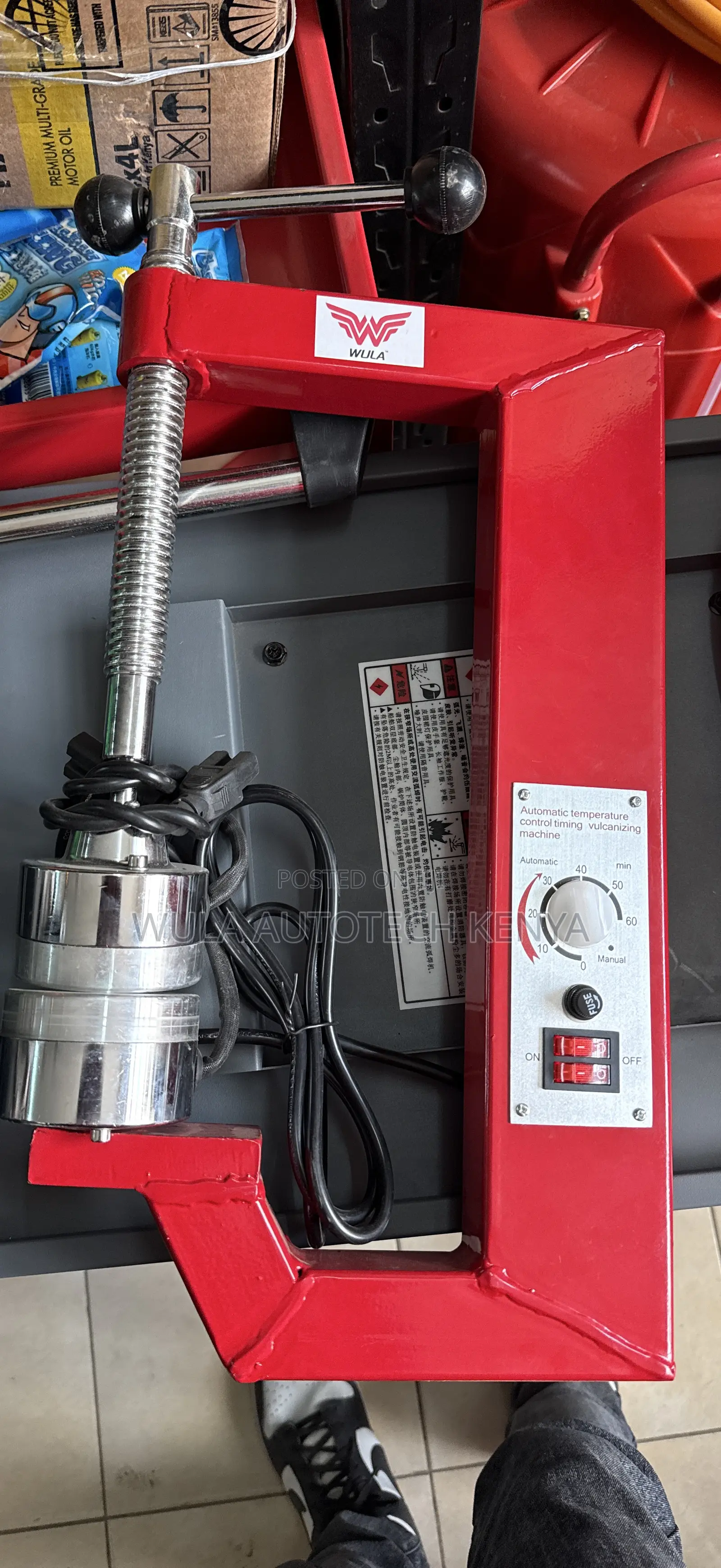 Heavy Duty Medium Tyre Vulcanizer Machine With Accessories