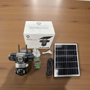 V380 Pro Triple Lens Eyes 4g Solar Camera With Instant Motion Alerts