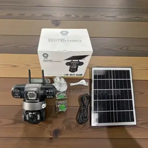 Waterproof Casing V380 Pro 4g PTZ Triple Lens Eyes Outdoor Solar CCTV