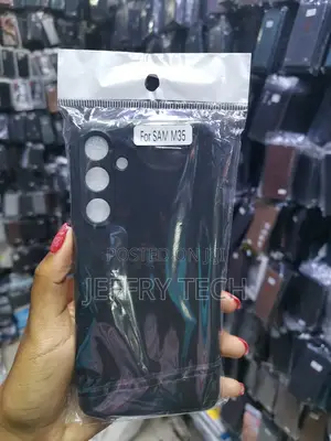 Imaky Tpu Soft Silicone Slim Back Cover for Samsung Galaxy M35 5g