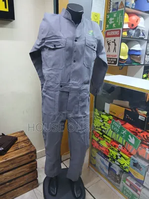 Bright Grey Overalls J Kenya