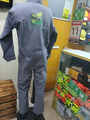 Bright Grey Overalls J Kenya