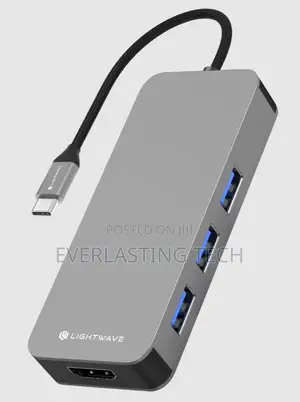 Lightwave Lw-Dock-8i1 Usb-C 8 in 1 Docking Station