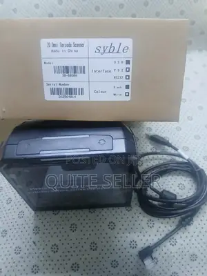 2d Table Top Barcode Reader 2d Wired Handsfree Barcode Reader Xb-8808h