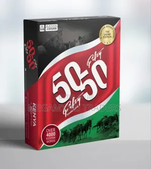 Board Game / 50 - 50 Kenya Board Game Safari Edition