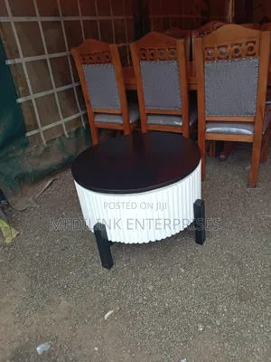 Blacktopped Whitish Coffee Tables