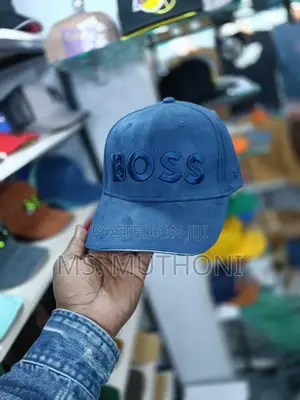 Suede Fabric Boss Caps 
