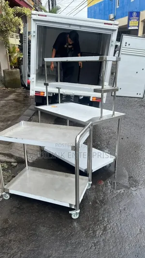 Ss304 Customized Food Restaurants Trolley