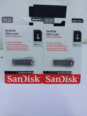 Sandisk Tb Ultra Luxe Usb 3.1 Gen 1 Flash Drives
