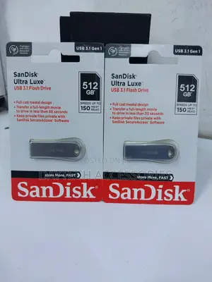 Sandisk Ultra Luxe Usb 3.1 Gen 1 512gb Flash Drive.