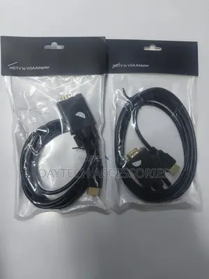An Hdmi to Vga Adapter Cable.