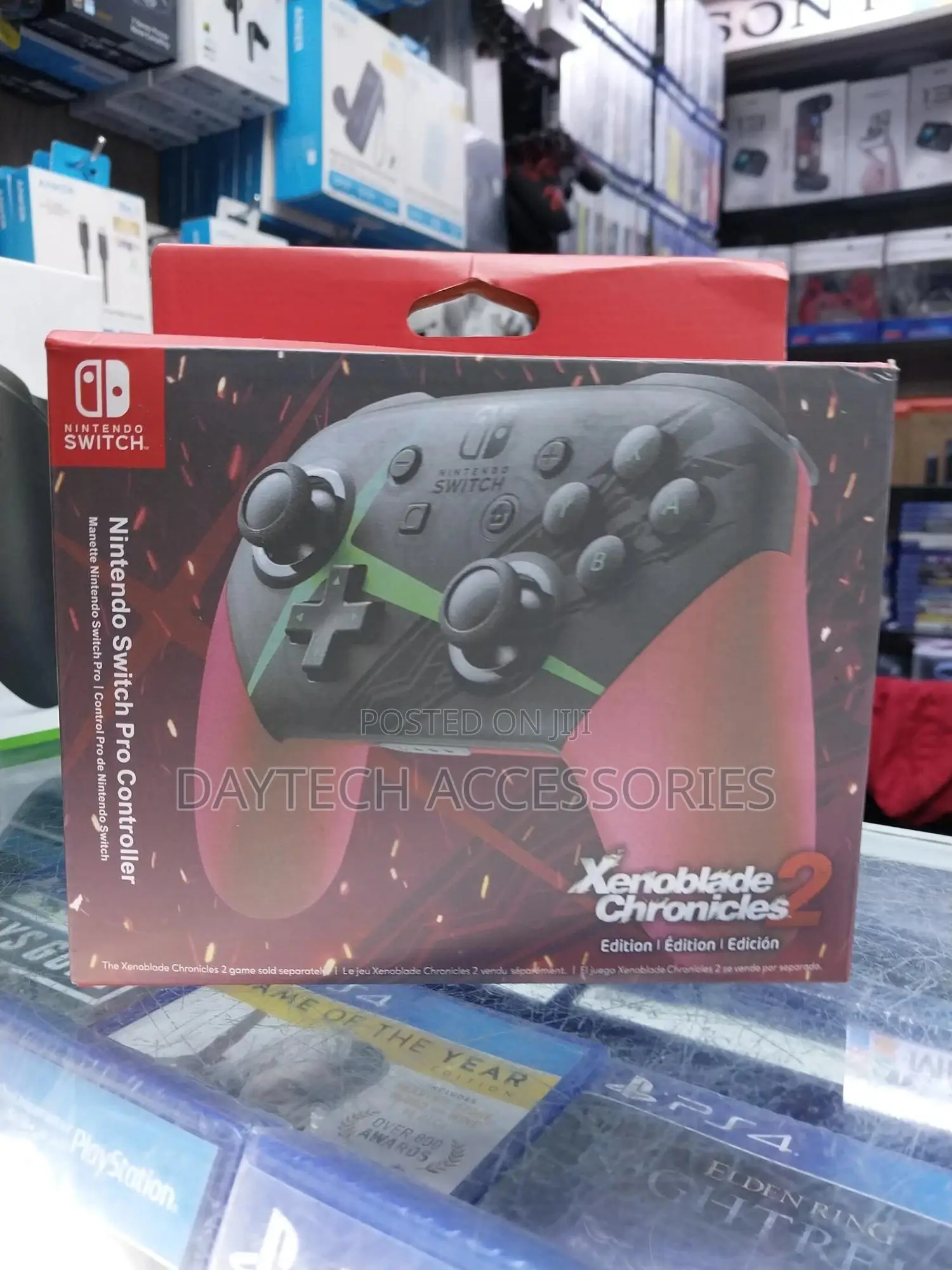 Nintendo Switch Pro Controller -Xenoblade Chronicles 2 Limited Edition