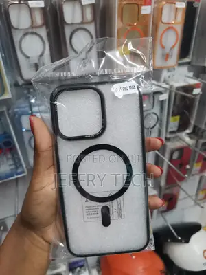 Impacy iPhone 15 Pro Max Armour Magsafe Transparent Case