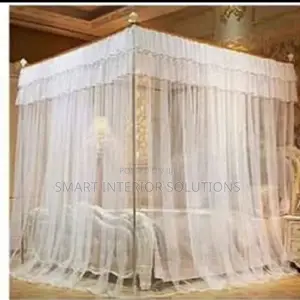 White 4stand Mosquito Net