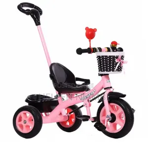 Kids Tricycle With Push Handle