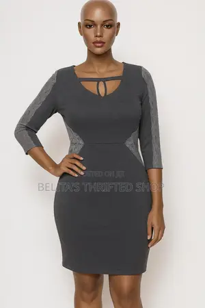 V Neck Dresses.