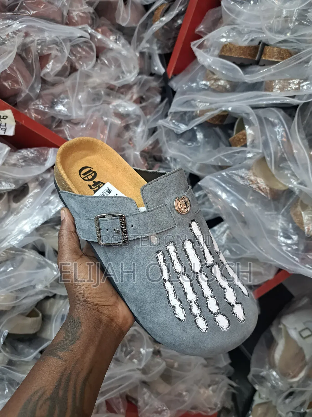 Mark Spencer Skeleton Clogs