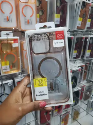 Chiclady iPhone 17 Pro Max Transparent Magsafe Compatible Case