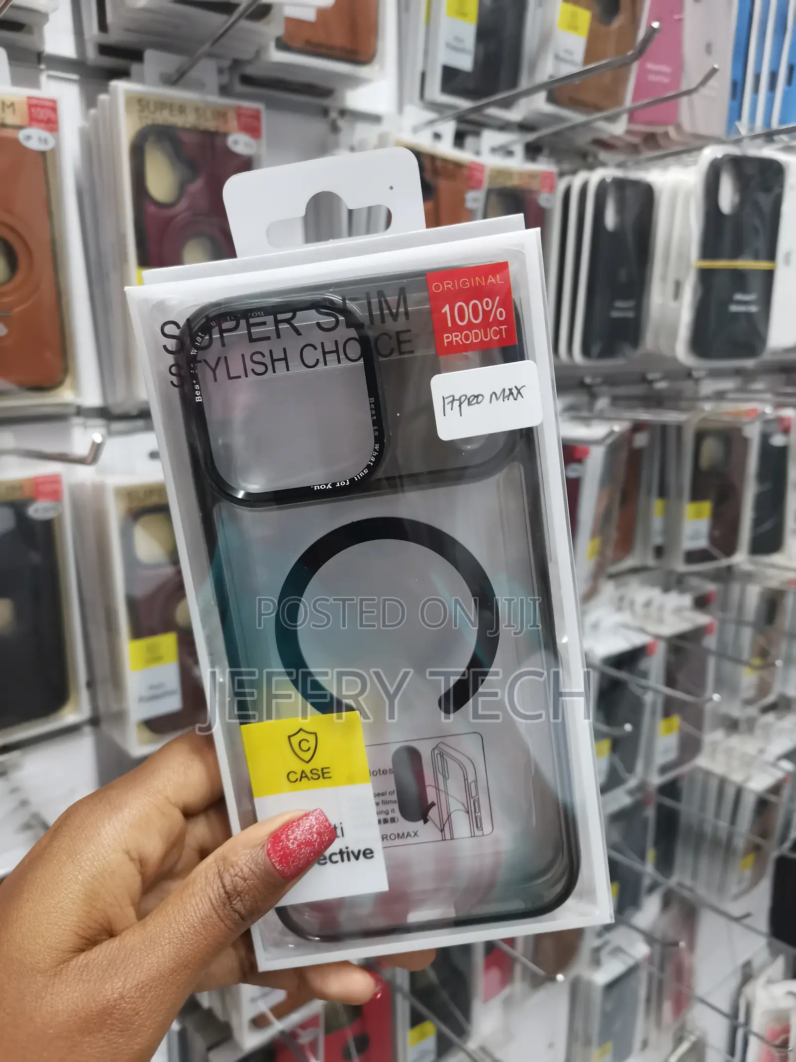 Xamishy iPhone 17 Pro Max Transluscent Case Compatible With Magsafe