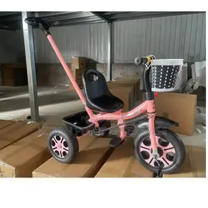Tricycle With Push Handle