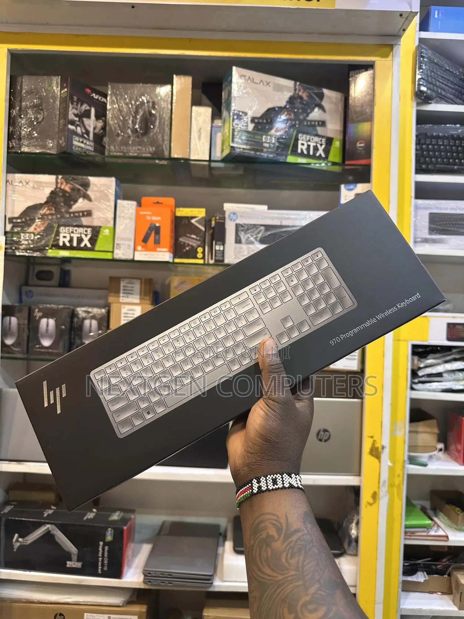Hp 970 Programmable Wireless Keyboard