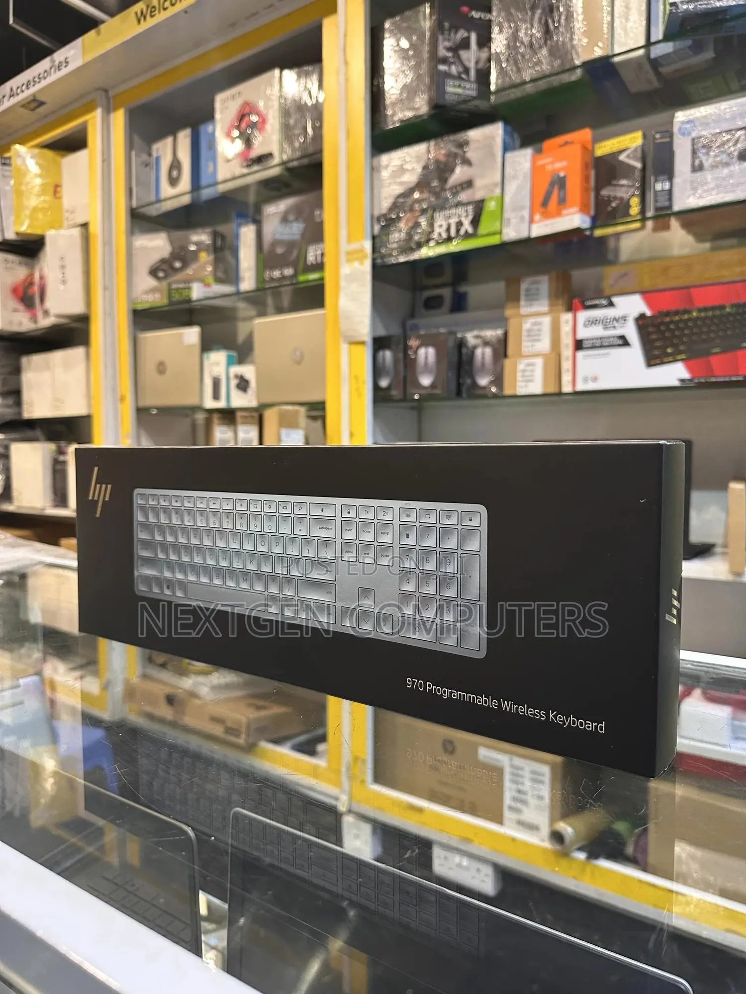Hp 970 Programmable Wireless Keyboard