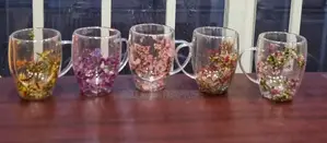 New Arrivals Clear or Real Flowers Between Unbreakable Double Wall
